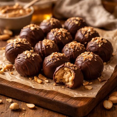 Image of Easy Peanut Butter Balls