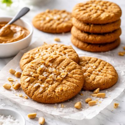 Image of Easy Peanut Butter Cookies