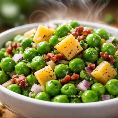 Image of Easy Peas and Cheese Salad