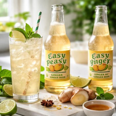 Image of Easy Peasy Ginger Beer