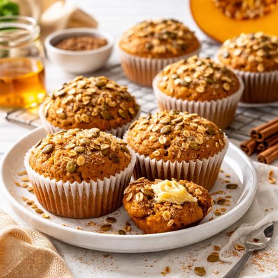 Image of Easy Peasy Pumpkin Muffins