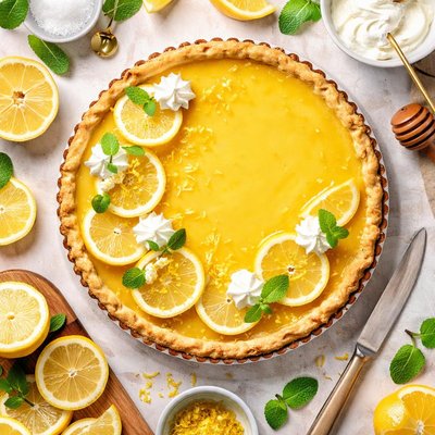 Image of Easy Peasy Tart Lemon Tart