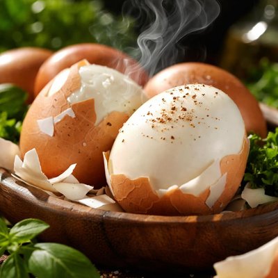 Image of Easy Peel Boiled Eggs