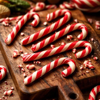 Image of Easy Peppermint Candy Canes