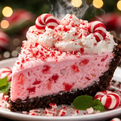Image of Easy Peppermint Ice Cream Pie