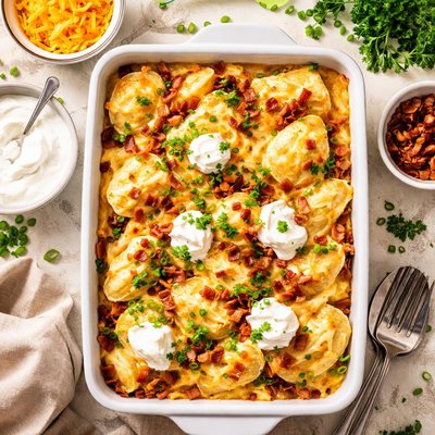 Image of Easy Perogie Casserole
