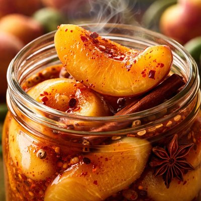 Image of Easy Pickled Peaches