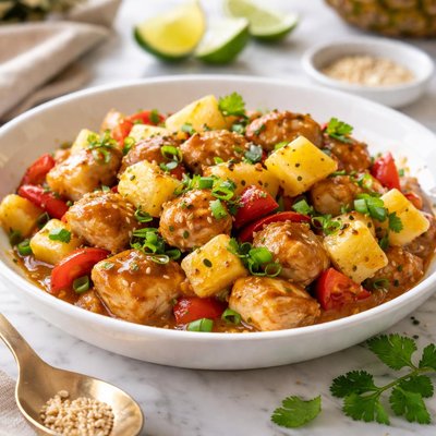 Image of Easy Pineapple Chicken