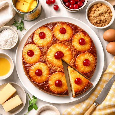 Image of Easy Pineapple Upside Down Cake