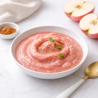 Image of Easy Pink Applesauce