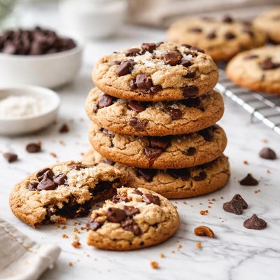 Image of Easy Plump Delicious Chocolate Chip Cookies
