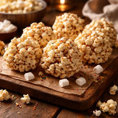 Image of Easy Popcorn Balls