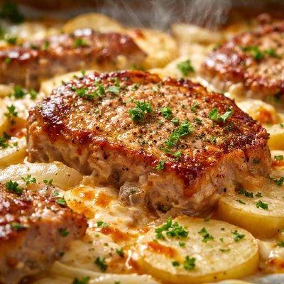 Image of Easy Pork Chops Casserole