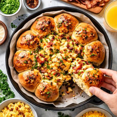 Image of Easy Pull Apart Breakfast Rolls