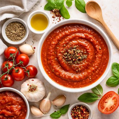 Image of Easy Pureed Pizza Sauce
