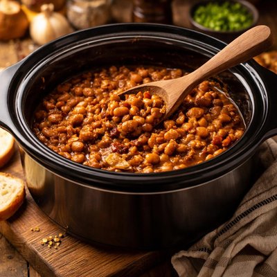 Image of Easy Quick and Tasty Basic Beans Crockpot