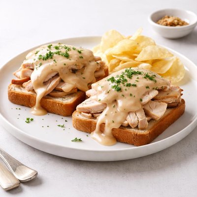 Image of Easy Quick Hot Turkey Sandwiches