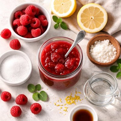 Image of Easy Raspberry Sauce