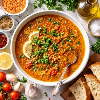 Image of Easy Red Lentil Soup