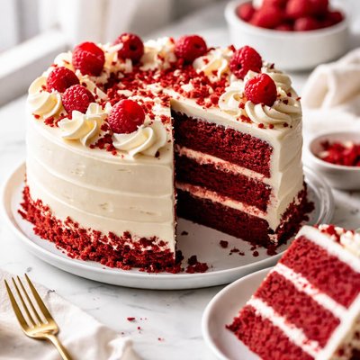 Image of Easy Red Velvet Cake