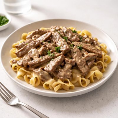 Image of Easy Reduced Fat Beef Stroganoff