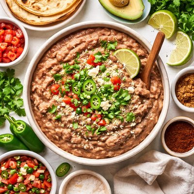 Image of Easy Refried Beans Refritos
