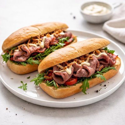 Image of Easy Roast Beef Sandwiches