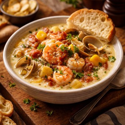Image of Easy Seafood Chowder