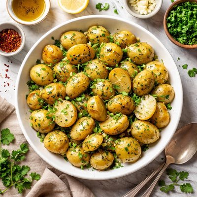 Image of Easy Seasoned Parsley Potatoes