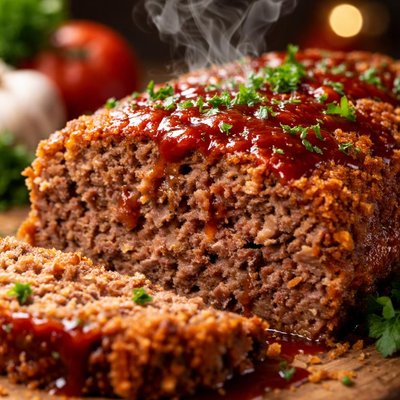 Image of Easy Shake N Bake Meatloaf