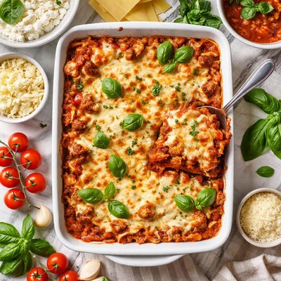 Image of Easy Shortcut Lasagna