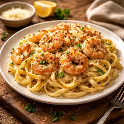 Image of Easy Shrimp Alfredo