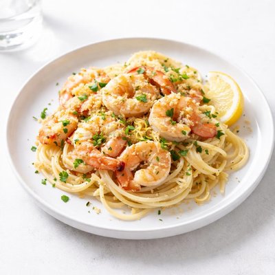 Image of Easy Shrimp Scampi Bake