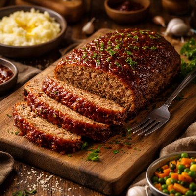 Image of Easy Slow Cooker Meatloaf