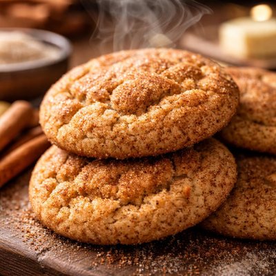 Image of Easy Snickerdoodle Cookies