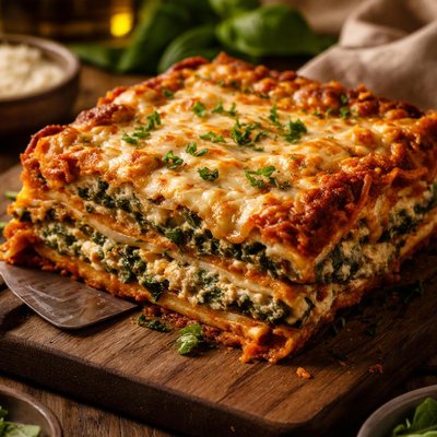 Image of Easy Spinach Lasagna