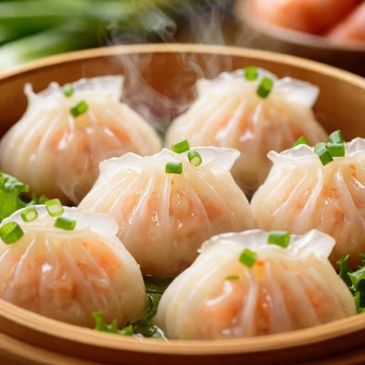Image of Easy Steamed Shrimp Dumplings