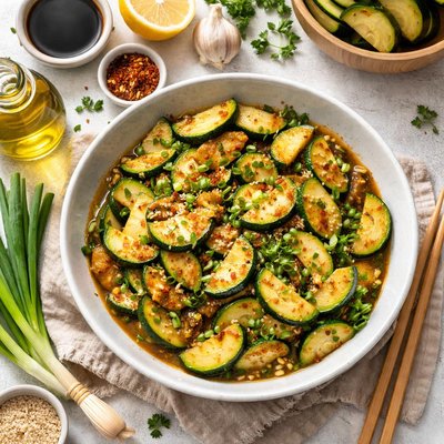 Image of Easy Stir Fried Zucchini and Garlic