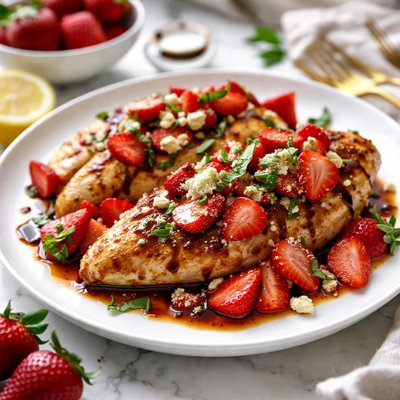 Image of Easy Strawberry Chicken