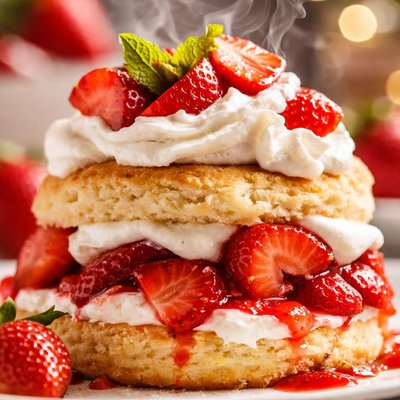 Image of Easy Strawberry Shortcake