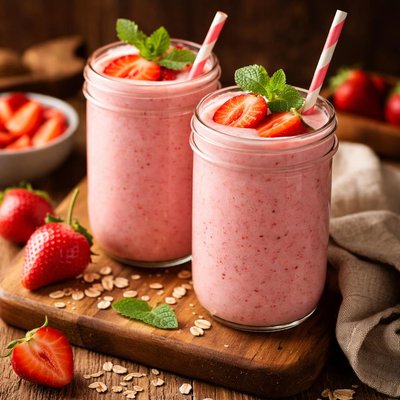 Image of Easy Strawberry Smoothie