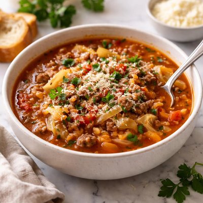 Image of Easy Stuffed Cabbage Soup
