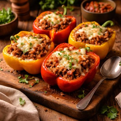 Image of Easy Stuffed Pepper Recipe