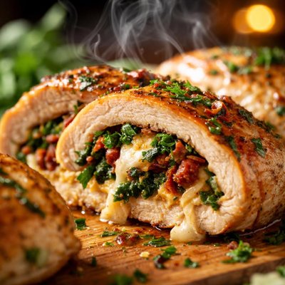 Image of Easy Stuffed Turkey Cutlets