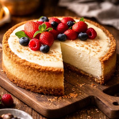 Image of Easy Sugar Free Cheesecake