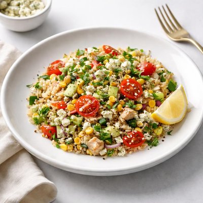 Image of Easy Supper Rice Salad