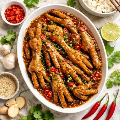 Image of Easy Sweet and Spicy Chicken Feet