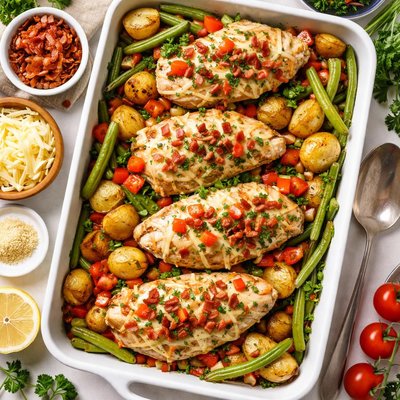 Image of Easy Swiss Chicken Dinner