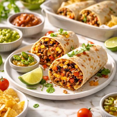 Image of Easy Tex Mex Burritos