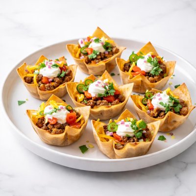 Image of Easy Tex Mex Wontons